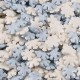 Yenilebilir Dekor Şekeri Kartanesi Gümüş-Mavi 50g - MY55150 - Mytortenland